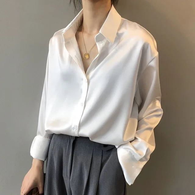 Modille | Musselin Bluse Damen | Langarm