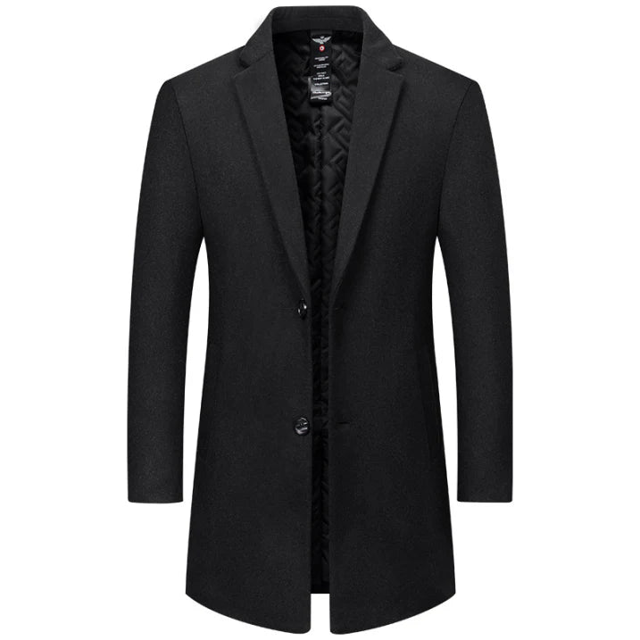 Balenzar | Herren Warmer Mantel | Lange 