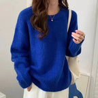 Barbil | Damen Moderne Überdimensionale Pullover | Langarm