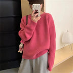 Barbil | Damen Moderne Überdimensionale Pullover | Langarm