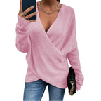 Maddoxa | Damen Pullover gekreuzt