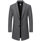 Balenzar | Herren Warmer Mantel | Lange 