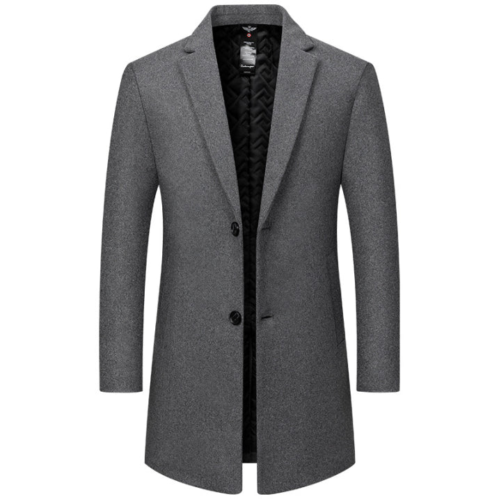 Balenzar | Herren Warmer Mantel | Lange 