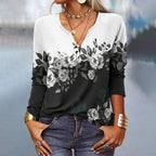 Apollonia | Damen Moderne Bluse | Langarm