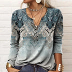 Apollonia | Damen Moderne Bluse | Langarm