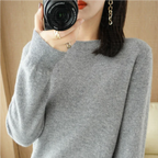 Agneser | Damen Rundhalspullover | Winter