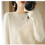 Agneser | Damen Rundhalspullover | Winter
