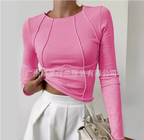 Delian | Basic Oberteil Damen | Slim-Fit