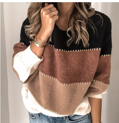 Anneliesena | Damen Moderner Pullover | Warm