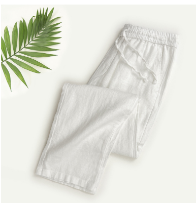 Herren Schmale Passform Sommer Hosen | Bequem