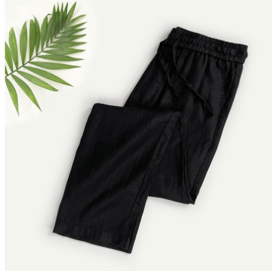 Herren Schmale Passform Sommer Hosen | Bequem