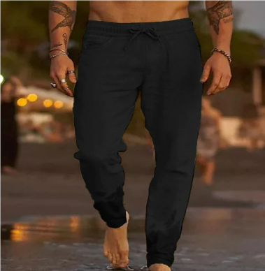 Herren Lässige Kordelzug Hose | Bequem