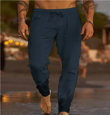 Herren Lässige Kordelzug Hose | Bequem