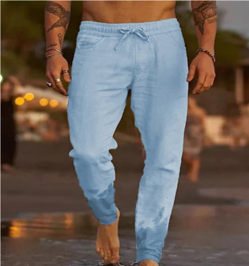 Herren Lässige Kordelzug Hose | Bequem