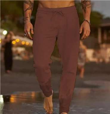 Herren Lässige Kordelzug Hose | Bequem