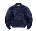 Moderne Bomberjacke Herren | Reißverschluss