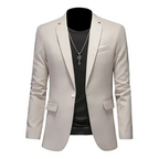 Rylander | Herren Klassisch Formeller Blazer | Langarm