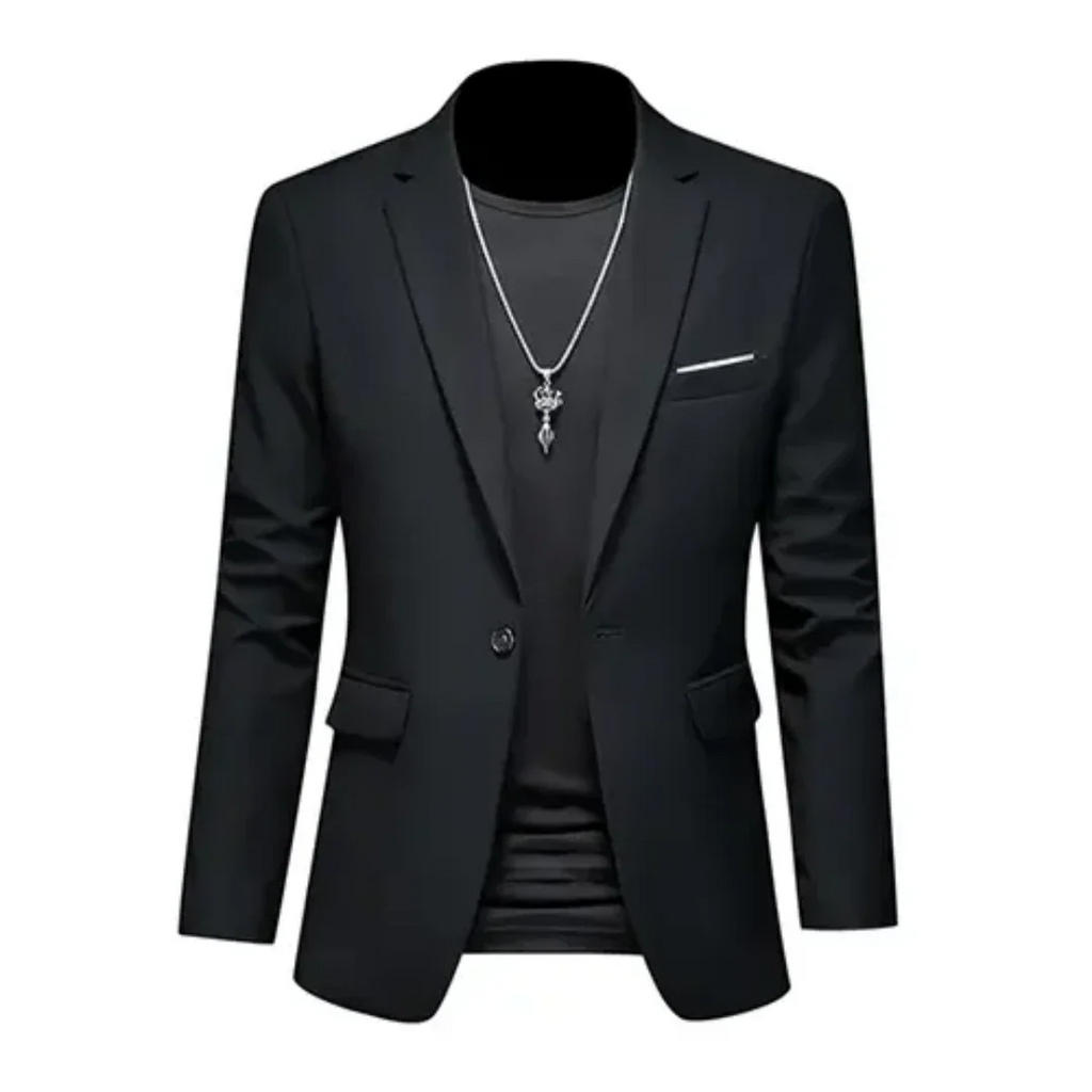 Rylander | Herren Klassisch Formeller Blazer | Langarm
