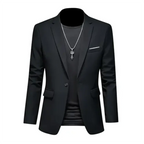 Rylander | Herren Klassisch Formeller Blazer | Langarm