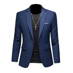 Rylander | Herren Klassisch Formeller Blazer | Langarm