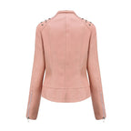 Damen Lässig Langarm Jacke | Reißverschluss