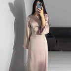Luciena | Damen Langes Abendkleid Hochzeit | Maxi