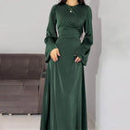 Luciena | Damen Langes Abendkleid Hochzeit | Maxi