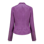 Damen Lässig Langarm Jacke | Reißverschluss