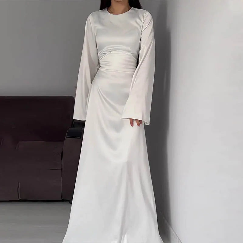 Luciena | Damen Langes Abendkleid Hochzeit | Maxi