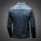 Herren Knopf Daunen Langarm Jacke | Bequem