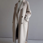 Nadjain | Damen Warmer Trenchmantel | Langarm