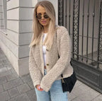 Moderne Damen-Teddy-Mantel | Lässig