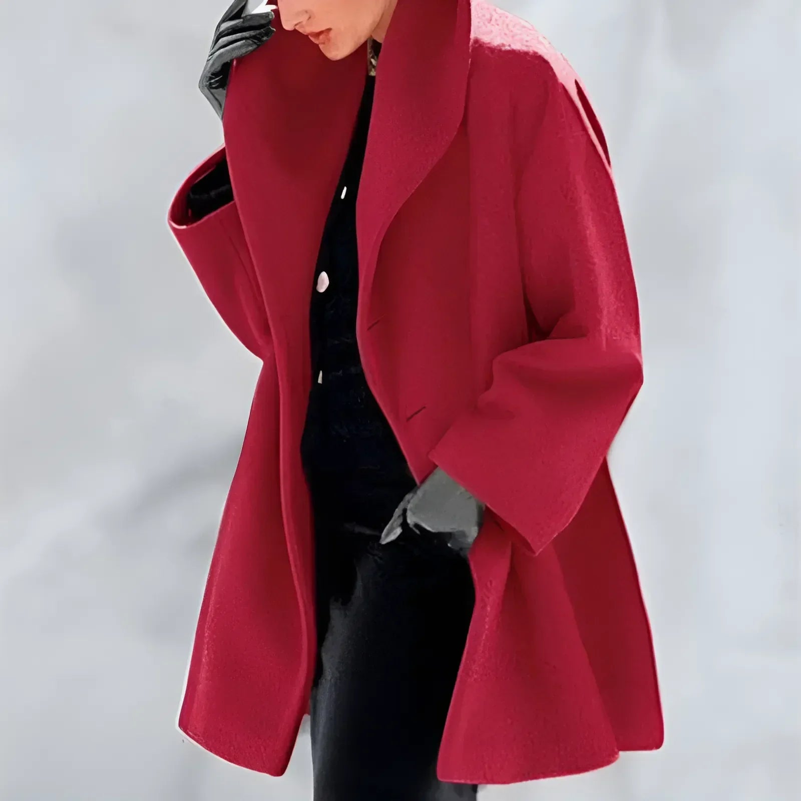 Beatris | Damen Winter Trench Mantel | Warm