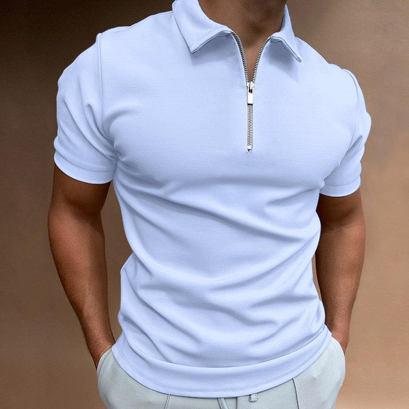 Giulio | Herren-Poloshirt mit Reißverschluss