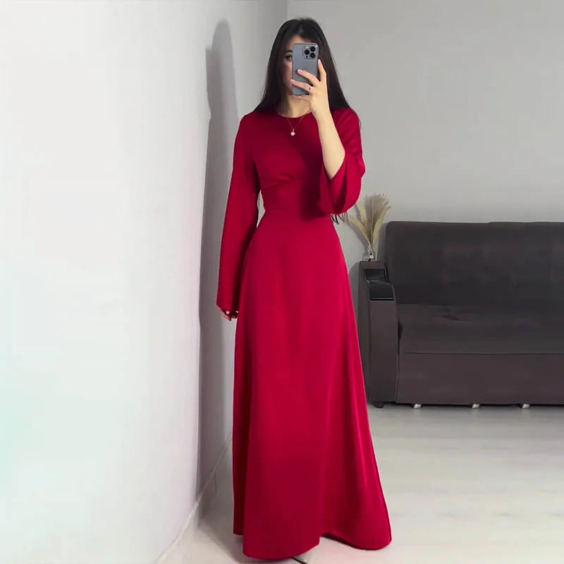 Luciena | Damen Langes Abendkleid Hochzeit | Maxi