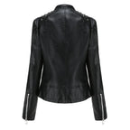 Damen Lässig Langarm Jacke | Reißverschluss
