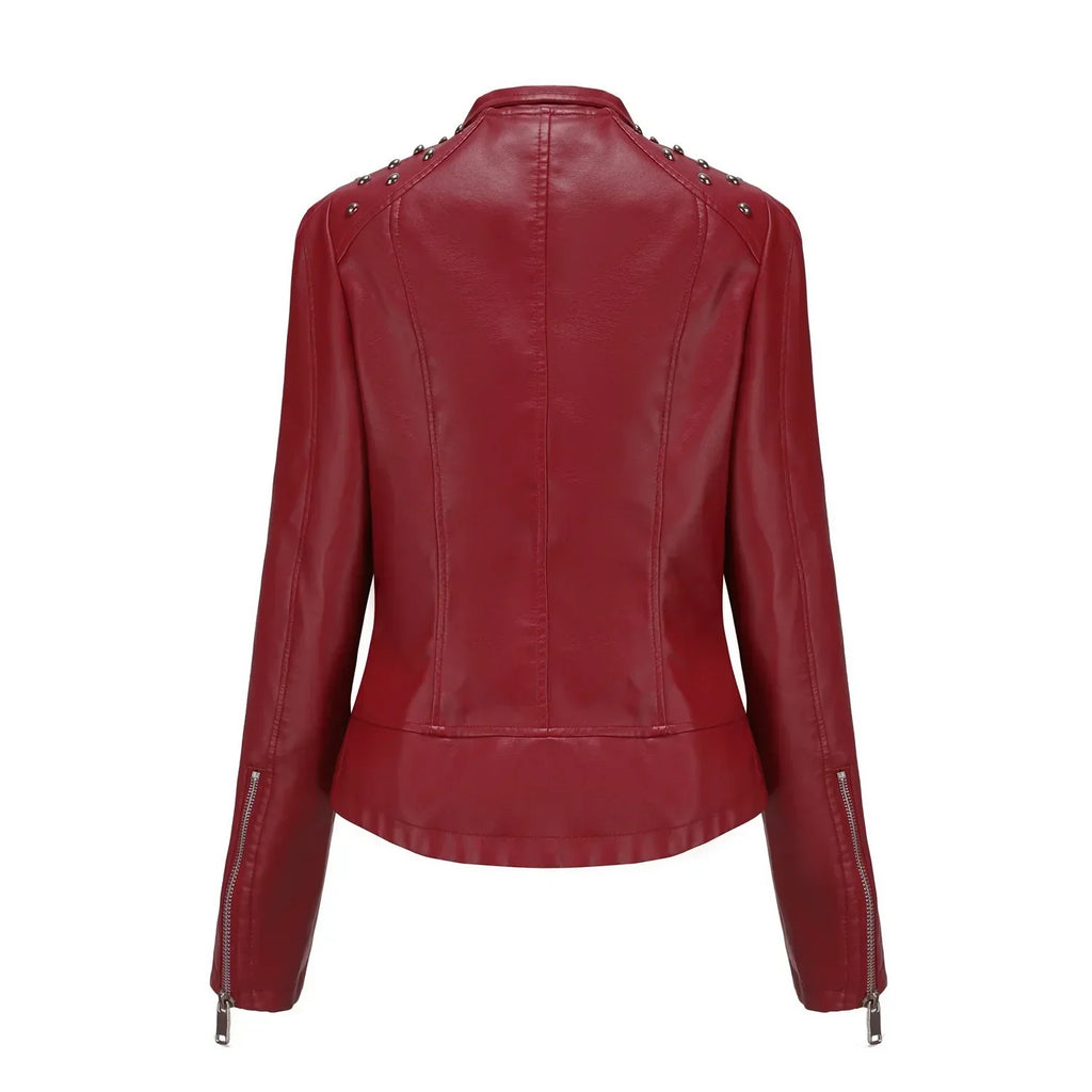 Damen Lässig Langarm Jacke | Reißverschluss