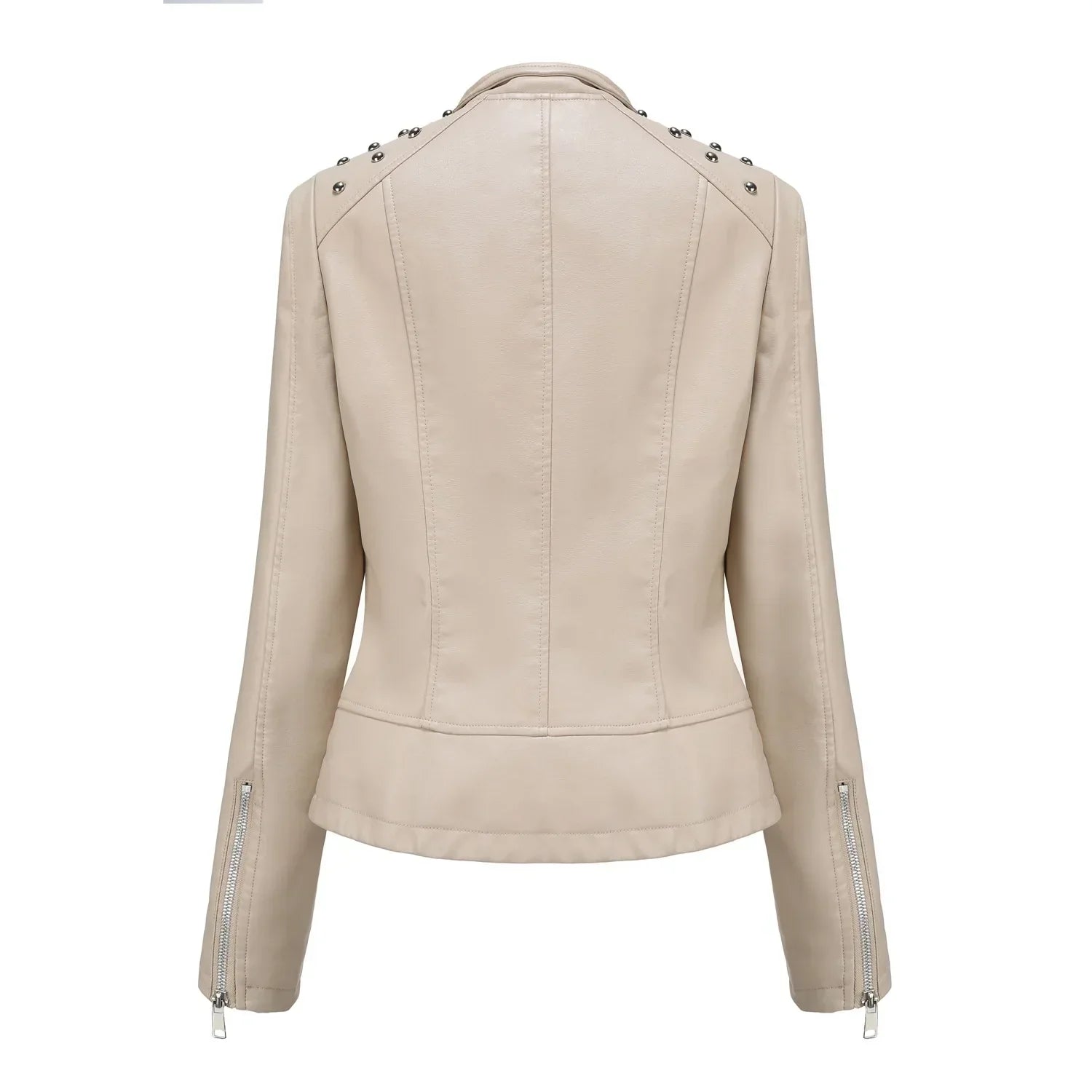 Damen Lässig Langarm Jacke | Reißverschluss