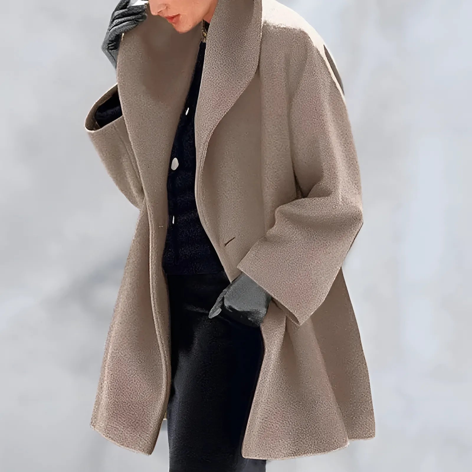 Beatris | Damen Winter Trench Mantel | Warm