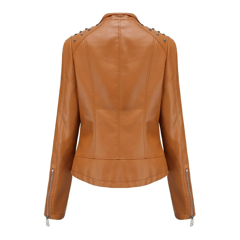 Damen Lässig Langarm Jacke | Reißverschluss