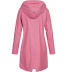Modische Regenjacke für Damen | Mit Kapuze