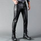 Marlenar | Herren Stretch-Hosen | Schwarz