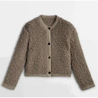 Moderne Damen-Teddy-Mantel | Lässig