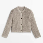 Moderne Damen-Teddy-Mantel | Lässig