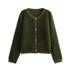 Moderne Damen-Teddy-Mantel | Lässig