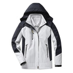 Damen Farbenfroh Regenjacke | Mit Kapuze