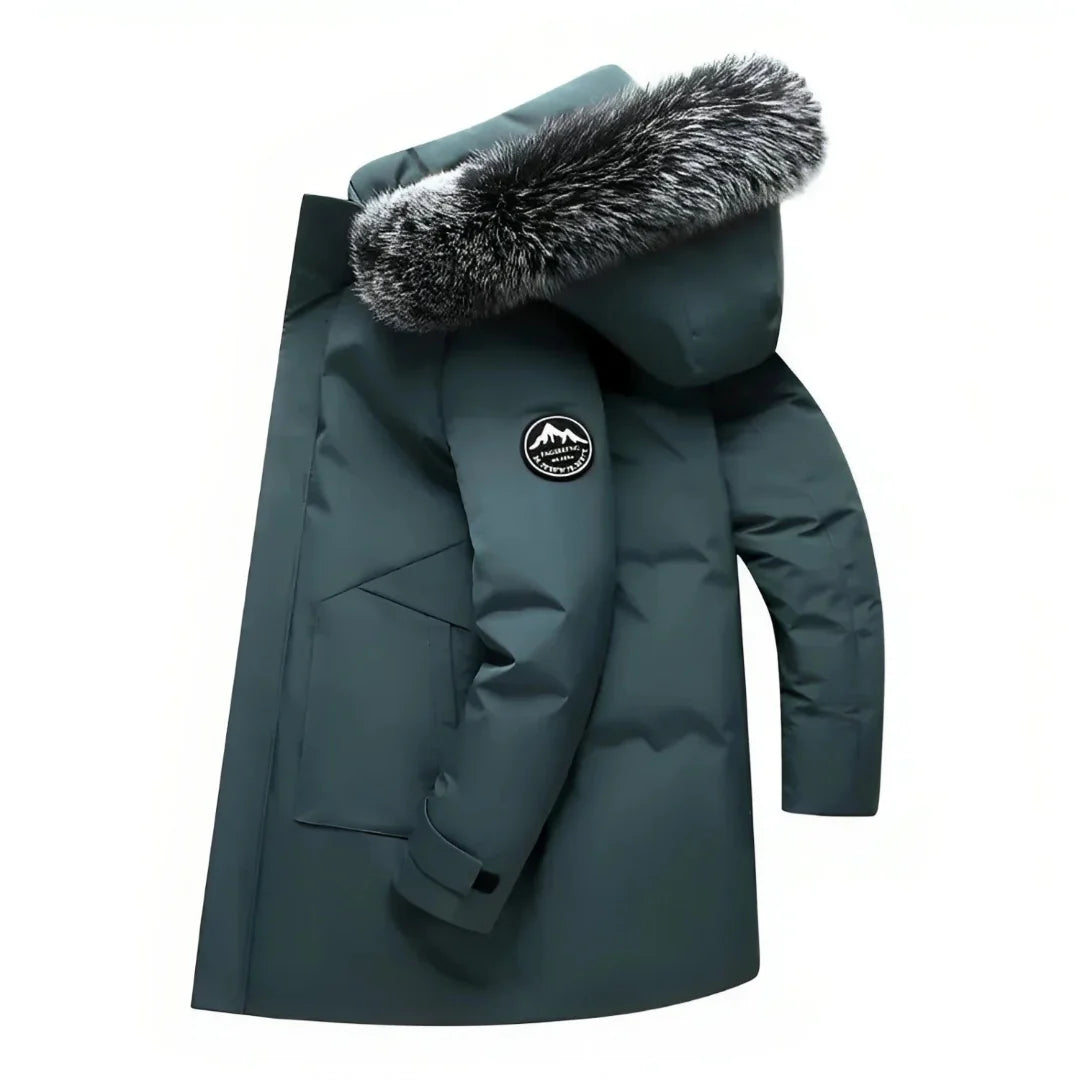 Herren Winter Kapuze Parka Jacke | Warm