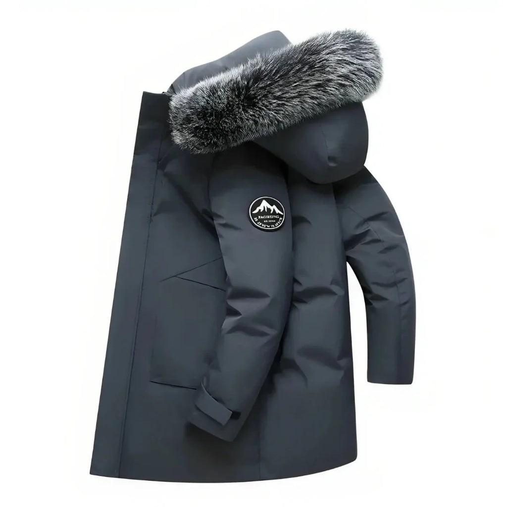 Herren Winter Kapuze Parka Jacke | Warm