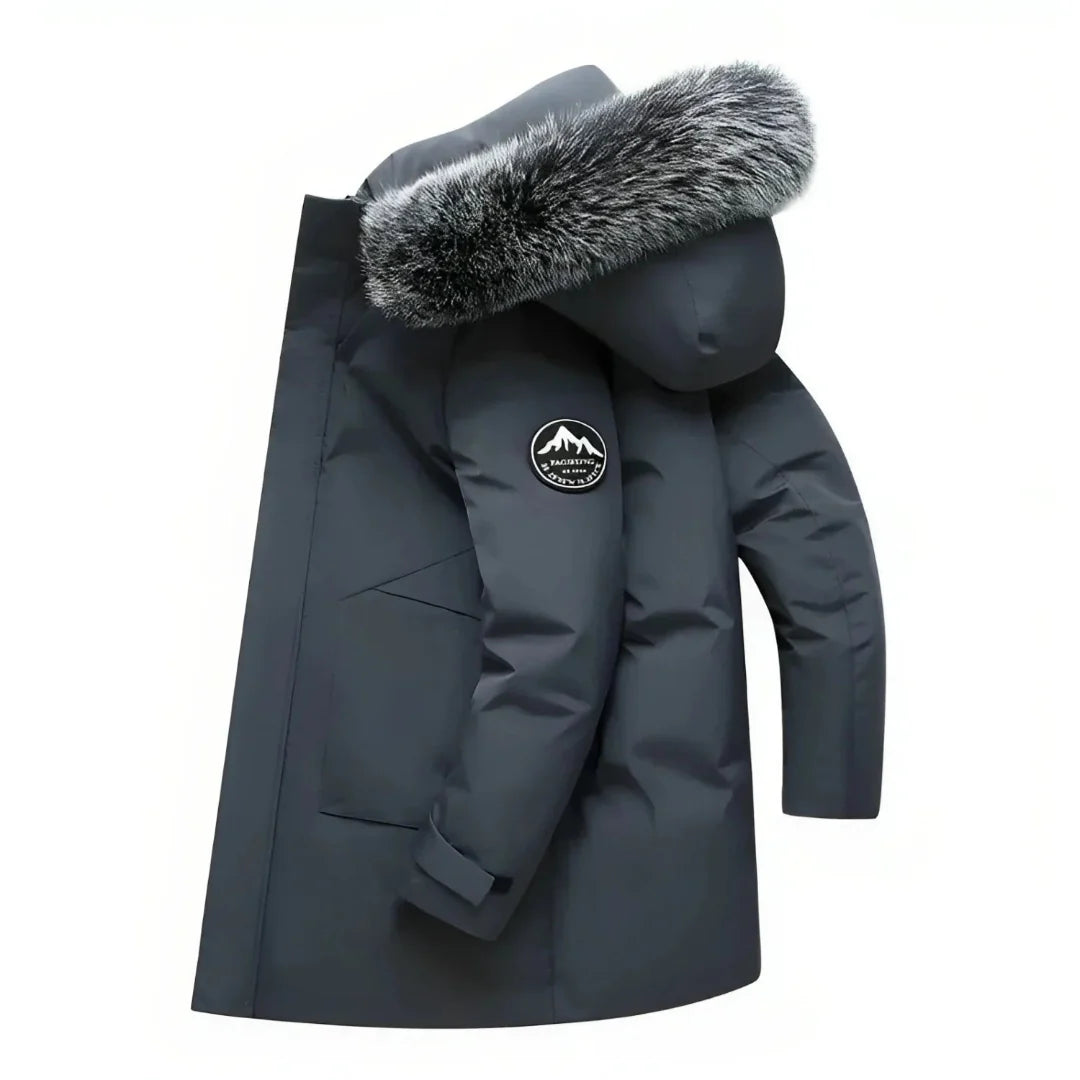 Herren Winter Kapuze Parka Jacke | Warm