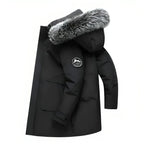 Herren Winter Kapuze Parka Jacke | Warm